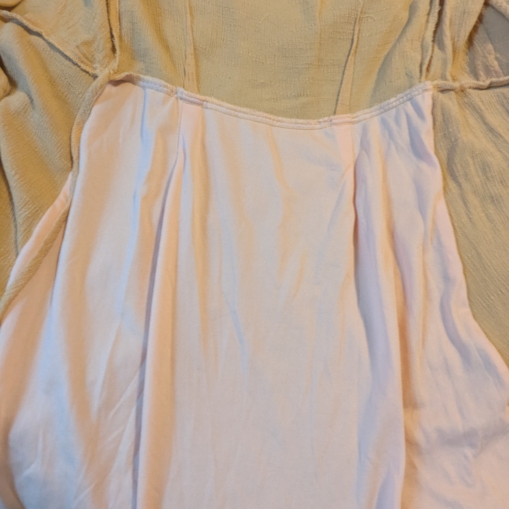 11. Lulu's Yellow Ruffled Tie Front Mini Dress - Picture 8 of 9